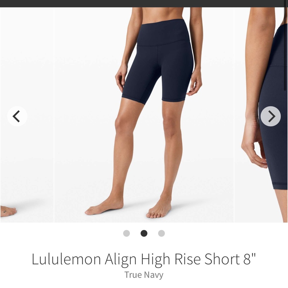 Lululemon align shorts 8